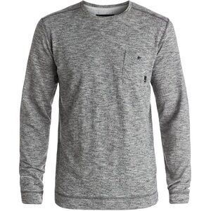 Quiksilver Lindow Crew Long Sleeve Sweater Grey Men's Medium